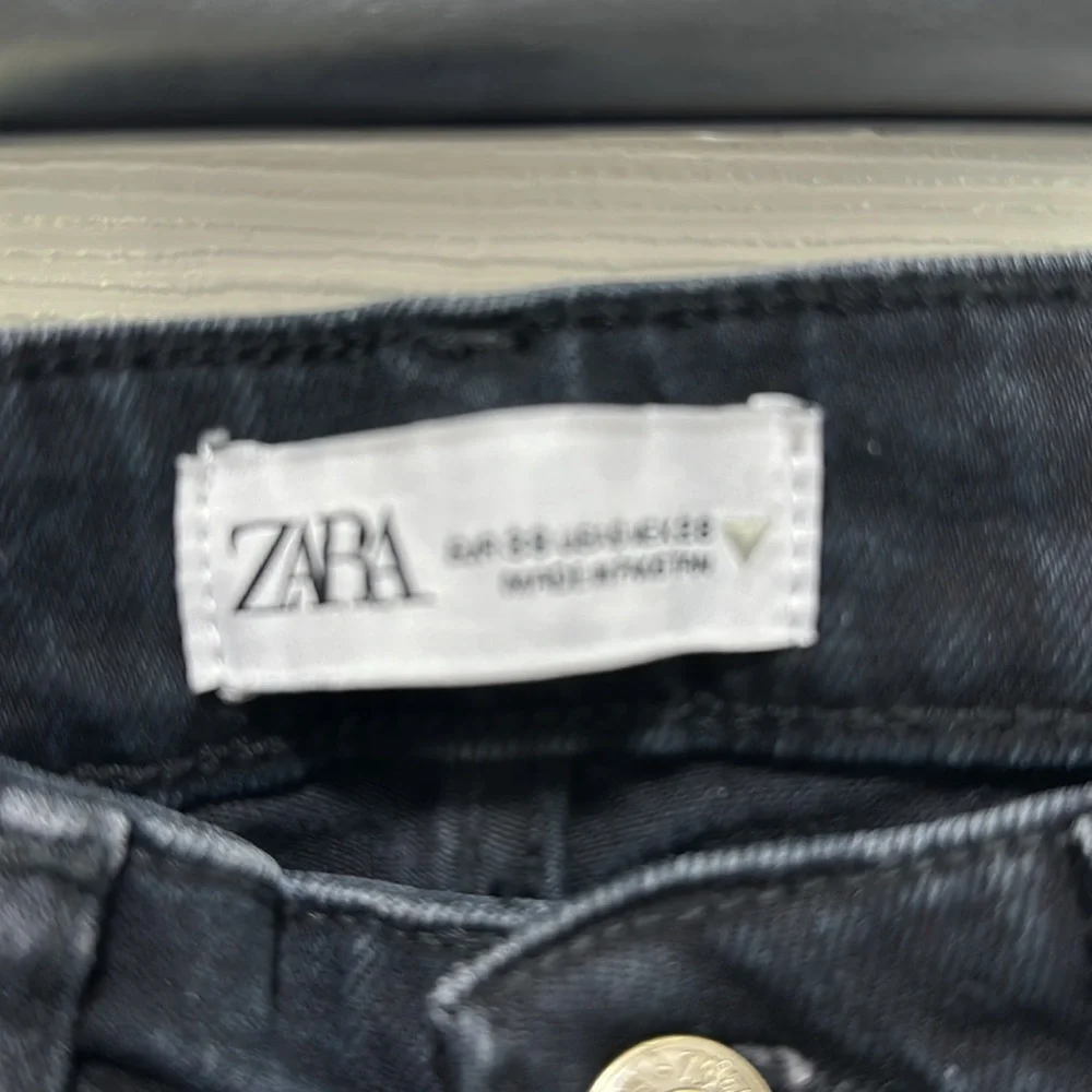 Zara HIGH RISE -SUPER SKINNY- ANKLE LENGTH Stretch jeans with vintage high waist